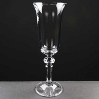 Laura Crystal 6oz Flute  Incl. FREE TEXT Engraving  